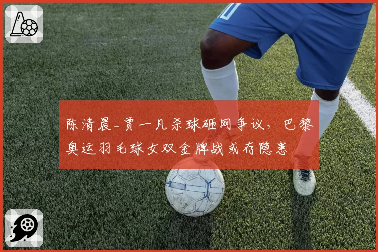 陈清晨_贾一凡杀球砸网争议，巴黎奥运羽毛球女双金牌战或存隐患